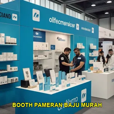 booth pameran baju murah